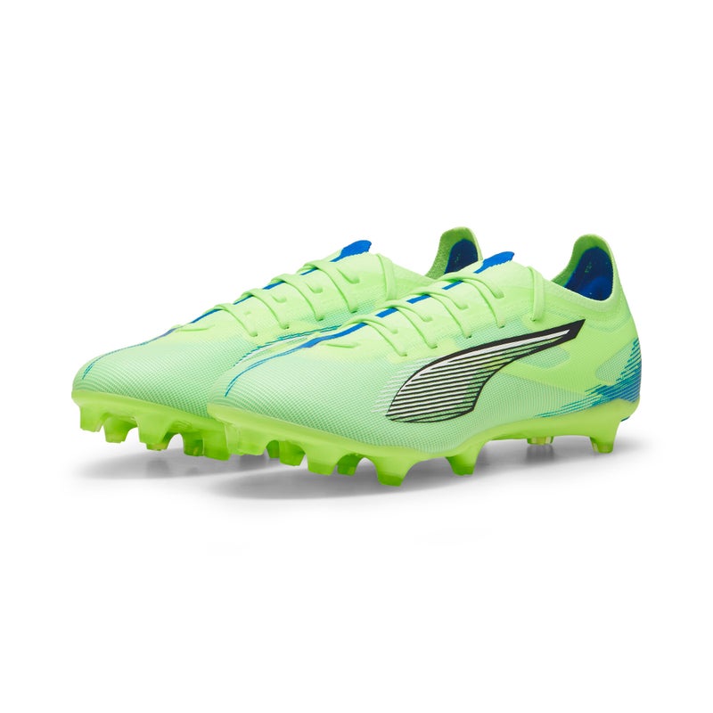 PUMA ULTRA 5 MATCH FG/AG Mens Green Football Boots - Image 4